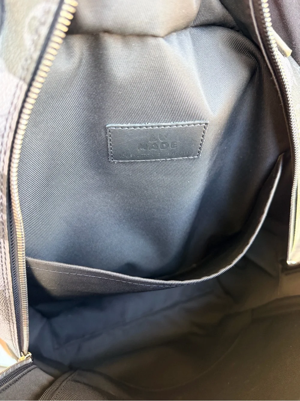 Louis Vuitton x Nigo Gray Monogram Vertical Stripe Backpack
